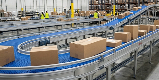UK conveyor suppliers for logistics conveyors