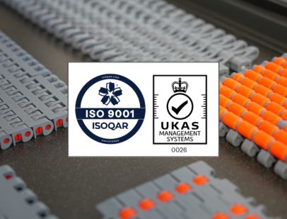 Oadby Conveyors ISO 9001 accredited conveyor systems for quality management